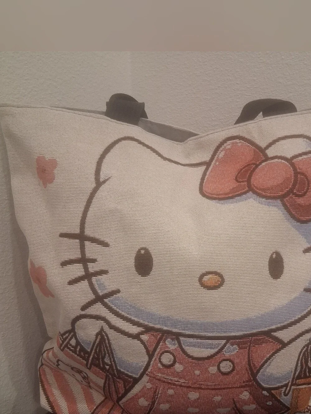 Hello Kitty Graphic Tote with Pink Bow and Hoodie